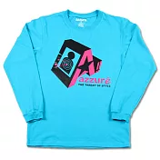 azzure-潮流標靶 長T(青)-M