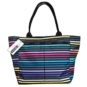 LESPORTSAC 防水尼龍肩揹包-彩色條紋（現貨＋預購）彩色條紋