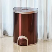【+O家窩】希利腳觸感應不鏽鋼垃圾桶20L -玫瑰紅
