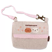 Kapibarasan 水豚君幸運草手機袋
