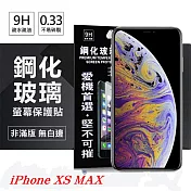 Apple iPhone Xs Max 6.5吋 超強防爆鋼化玻璃保護貼 (非滿版) 螢幕保護貼透明