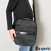 Ex-Sports亞克仕 電腦公事包-經典士紳黑色