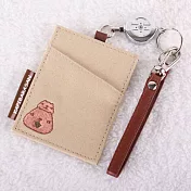 Kapibarasan 水豚君系列帆布車票夾