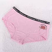 Kapibarasan 水豚君田原系列棉質衛生褲(粉)。Ｍ