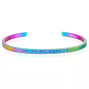 MANTRABAND 美國悄悄話手環 You are my person 你是我要的 極光