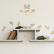 【itaste小品味】迪士尼GID074奇奇蒂蒂手繪風格創意壁貼