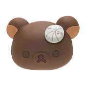 San-X 懶熊吸盤手機座吊飾+卷線器。懶熊巧克力