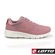 LOTTO 義大利 女 MEGALIGHT ULTRA 極致輕量跑鞋-US6粉