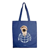 【The Dog】AJ02(藏青)-彩色手提購物包藏青