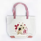 【The Dog】AJ02(粉色)-船型購物包