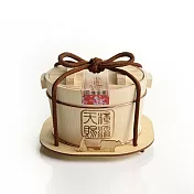 【freshgood 鮮食優多】天賜糧源-花開富貴好禮稻木桶禮盒1組