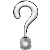 《REFLECTS》紙鎮+問號拆信刀