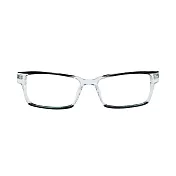 『寬鏡幅』Siraya  URBAN 修飾方框  光學鏡框 果凍透黑