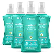 Method美則 四倍濃縮智慧環保香水洗衣精¬_海藍鼠尾草1580ml*4