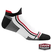 【美國DARN TOUGH】男羊毛襪RACER MINI TAB ULTRA-LIGHT自行車襪M(2入顏色隨機)