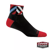 【美國DARN TOUGH】男羊毛襪GRAPHIC 1/4 ULTRA-LIGHT自行車襪M(2入顏色隨機)