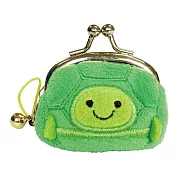 UNIQUE 動物樂園迷你珠扣零錢包 。小烏龜