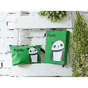 【GFSD】水鑽精品-萌萌達系列【呆萌貓熊】2入組_貓熊書衣+小狐化妝包