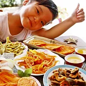 【盛發】愛文芒果乾x2+梅餅x1+香橙x1+芭樂乾x1+贈品-愛文芒果乾x1