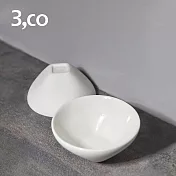 【3,co】輕瓷方圓小杯(2件組)