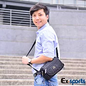 Ex-Sports亞克仕 休閒隨身包-貼身包黑色