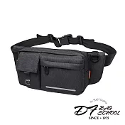 DF BAGSCHOOL - 韓版個性男士多功能時尚腰包
