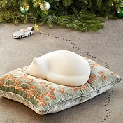 Vitra Resting Cat 捲曲貓 (大、牙白、霧面)
