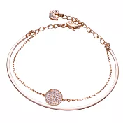 奧地利SWAROVSKI Ginger 玫瑰金水晶手鐲