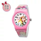 迪士尼正版授權 兒童膠手錶冰雪奇緣