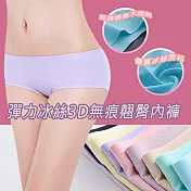 DIDA 彈力冰絲3D無痕翹臀內褲-10件(顏色隨機)