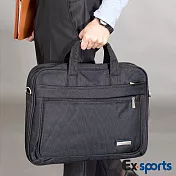 Ex-Sports亞克仕 電腦公事包-科技行黑色