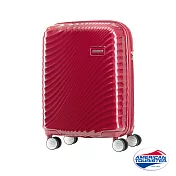 AT美國旅行者 20吋Erie流線硬殼飛機輪TSA登機箱(紅)