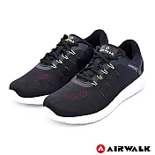 【AIRWALK】活力追夢運動鞋-男款US10黑色