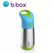 澳洲 b.box 不鏽鋼吸管保冷杯 海洋藍
