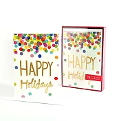 快樂的假期  耶誕盒卡16入【Hallmark-卡片 聖誕節系列】