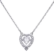 奧地利SWAROVSKI Dance Heart 水晶項鍊