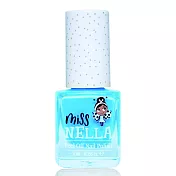 英國 【Miss NELLA】 兒童水性可撕式安全指甲油(4ml)- 美人魚藍 MN01