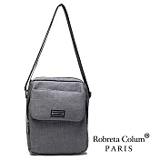 Roberta Colum - 型男嚴選防潑水側背斜背方包-共2色灰