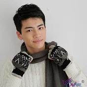 LAVARE 帽圍 幾何圖紋綠