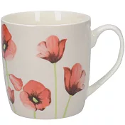 《CreativeTops》Home單柄馬克杯(罌粟花400ml)