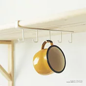 Peachy Life 日系層板置物五勾架/吊掛/杯架