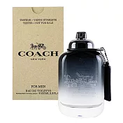 COACH 時尚經典男性淡香水100ml TESTER