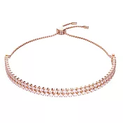 奧地利SWAROVSKI SUBTLE DOUBLE 玫瑰金手鍊