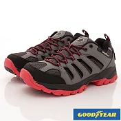 【GOODYEAR】戶外越野郊山鞋-MO83438灰紅--(25.5-29cm)JP25.5灰紅