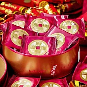 【喜之坊】財圓廣進-圓片牛軋糖禮盒(500g)(蛋奶素)(4盒)