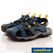 【GOODYEAR】護趾涼鞋款-MS83626藍-(25-29cm)JP28藍