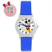 迪士尼正版 兒童學習皮帶手錶米奇