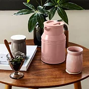 日本 mosh! 牛奶罐保溫壺 1L (氣質粉)