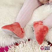 英國 POCONIDO 手工嬰兒絨絨鞋 (幸運紅)12-18個月