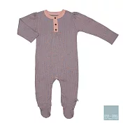 美國 FINN & EMMA 有機棉長袖包腳連身衣 (夢遊仙境)6-9個月